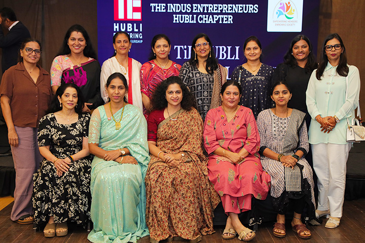 Woman entrepreneur leading a professional conversation